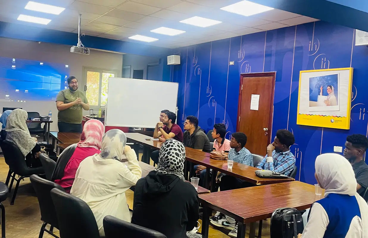 Teacher And Students Are Engaging Together During A Session